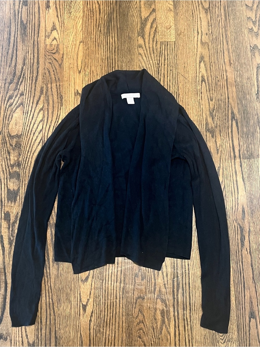 Banana Republic Black Open-Front Women's Cardigan